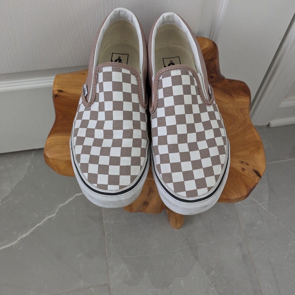 Vans Checkerboard classic slip-ons
